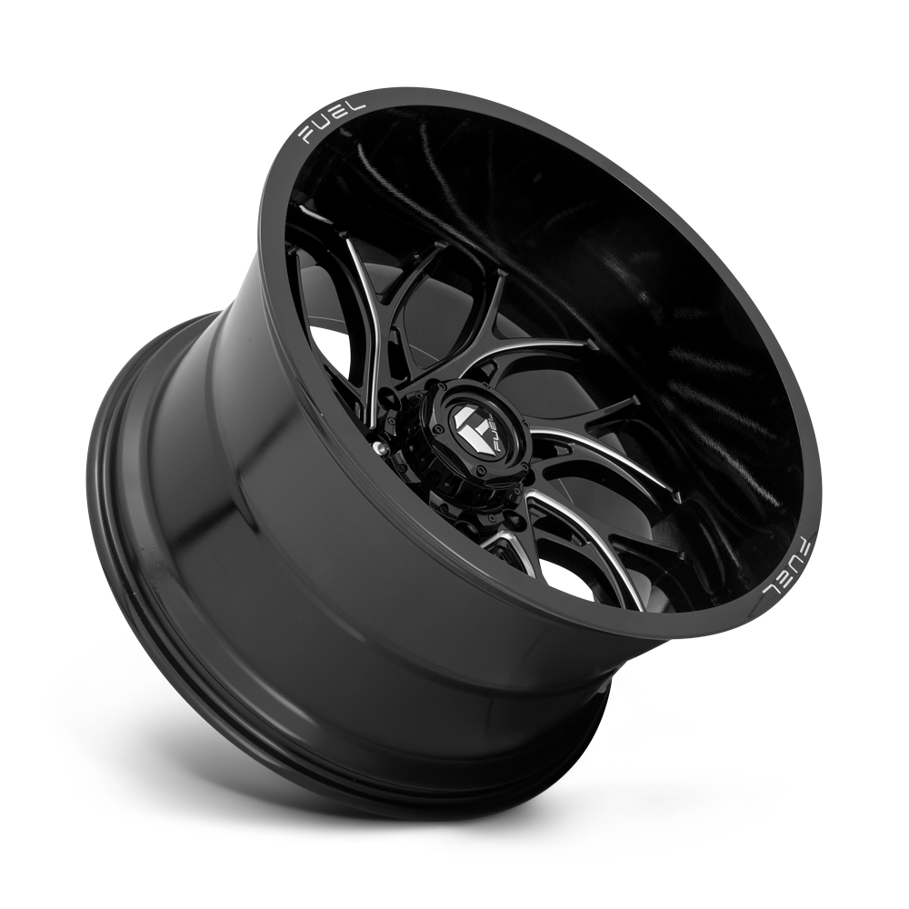 Fuel Wheels | RUNNER Front View Black