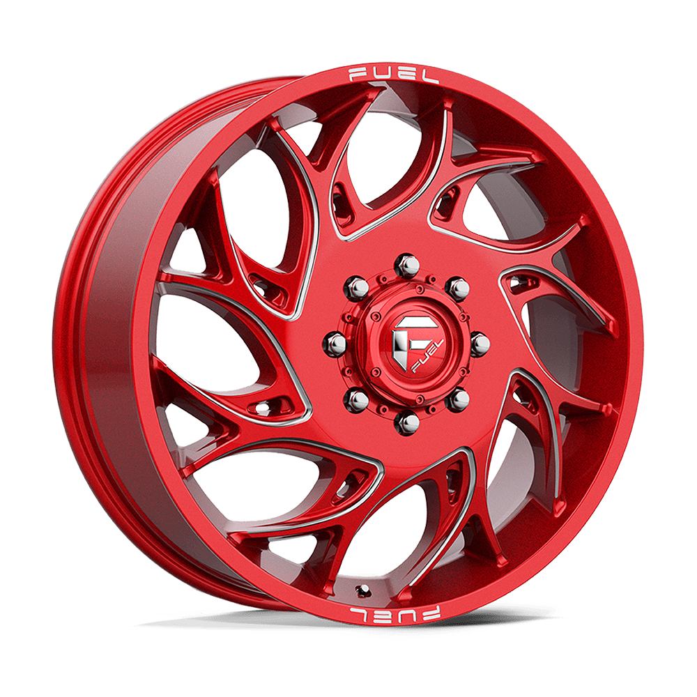 Fuel Wheels | RUNNER DUALLY Front View Red
