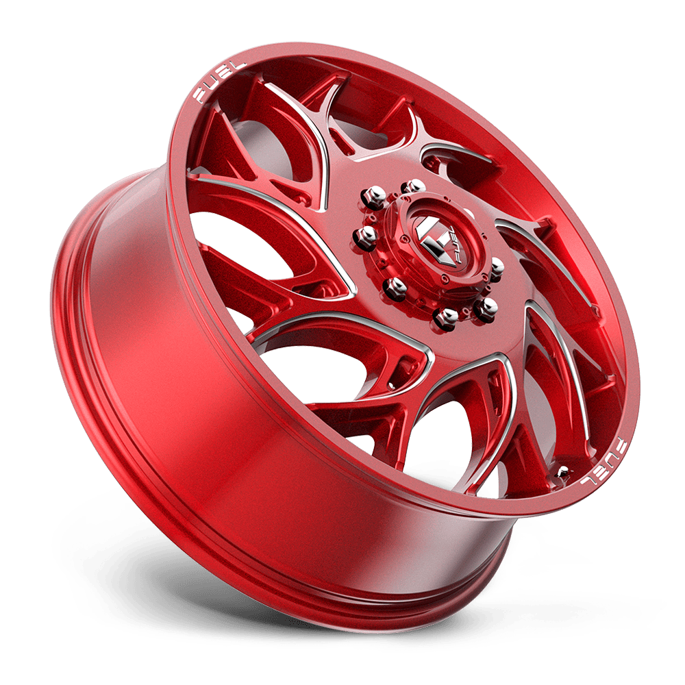Fuel Wheels | RUNNER DUALLY Front View Red