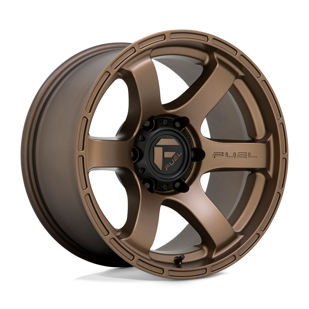Fuel Wheels | RUSH Front View Bronze