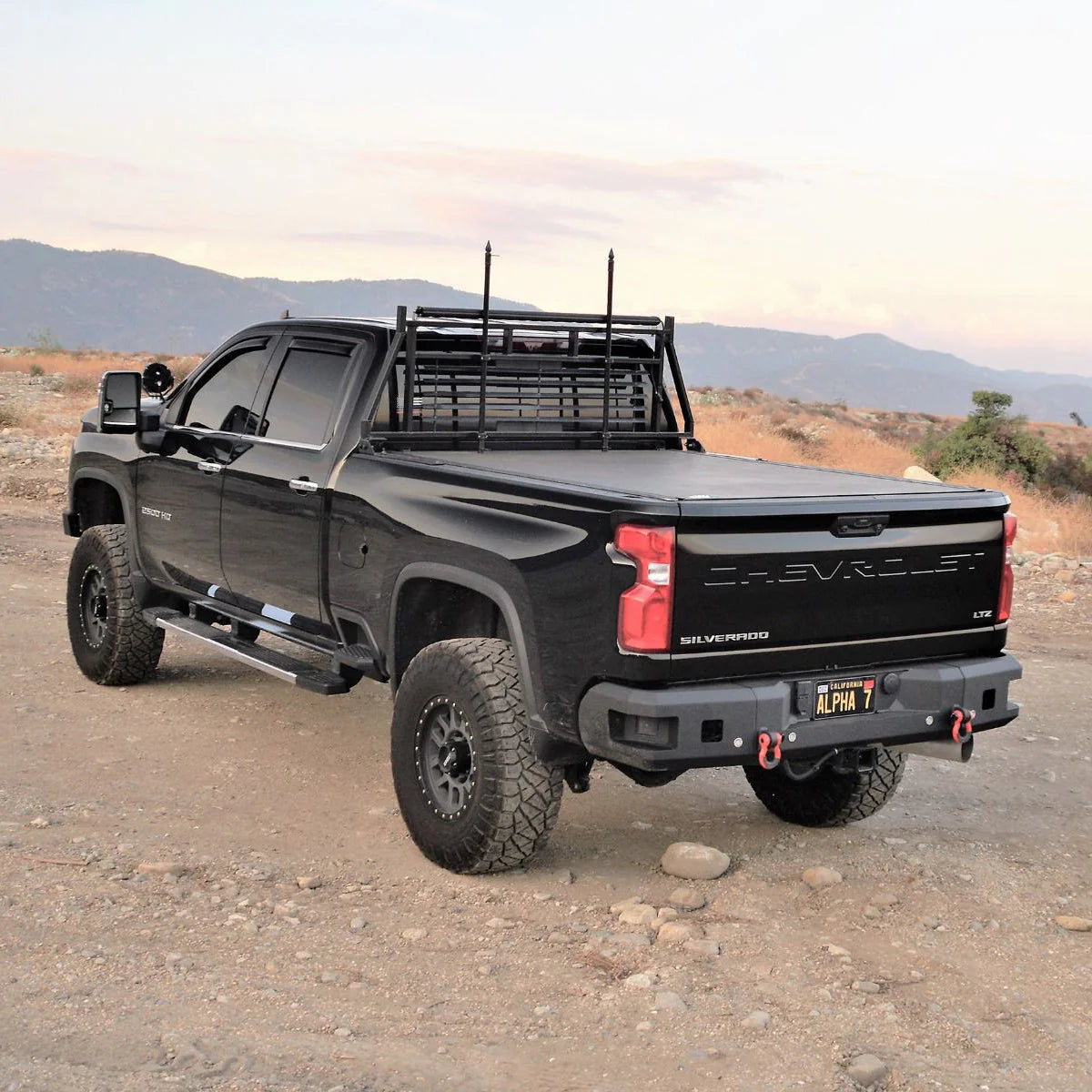 2020-2025 CHEVY SILVERADO 2500/3500 ATTITUDE REAR BUMPER Front View