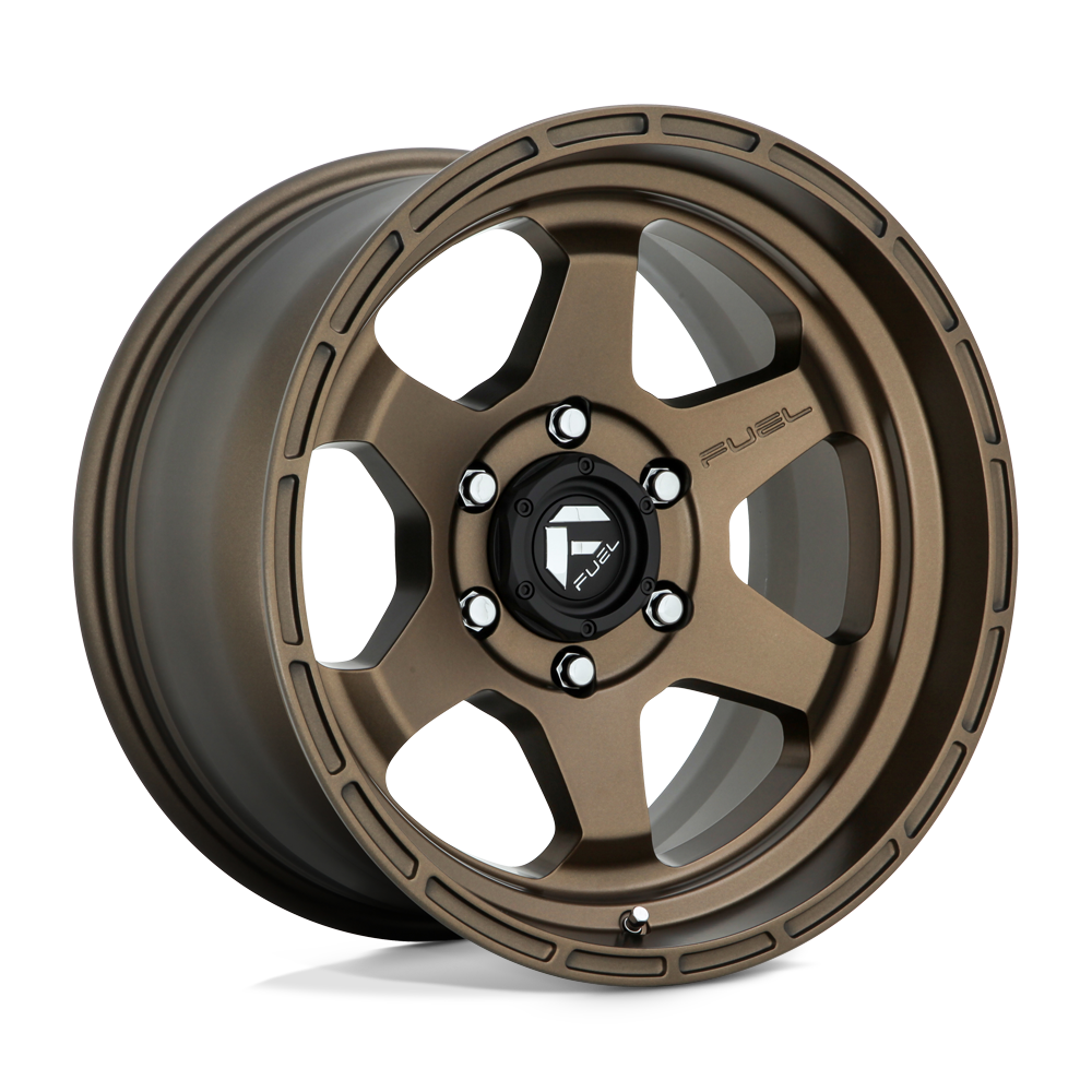 Fuel Wheels | SHOK Front View Bronze