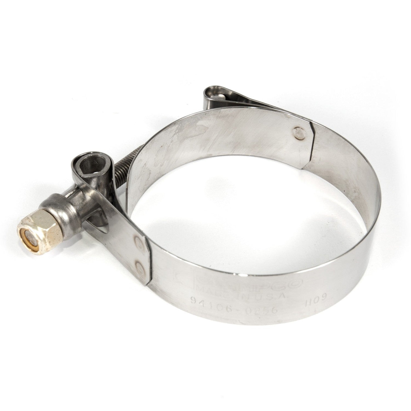 Single Band Clamp (T-Bolt Clamp) Front View