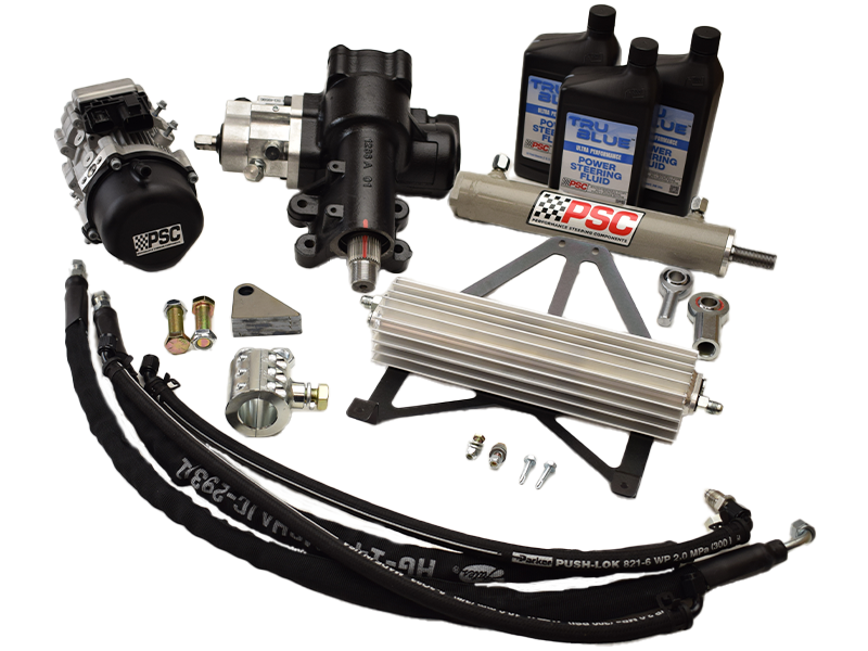 '20-24 Jeep JT 3.0 Diesel PSC Cylinder Assist™ EHPS Steering System with 6.75" Axle Stroke