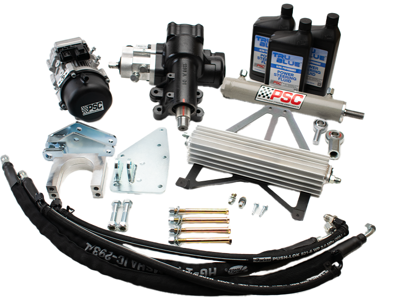 '20-24 Jeep JT 3.0 Diesel PSC Cylinder Assist™ EHPS Steering System with 6.75" Axle Stroke