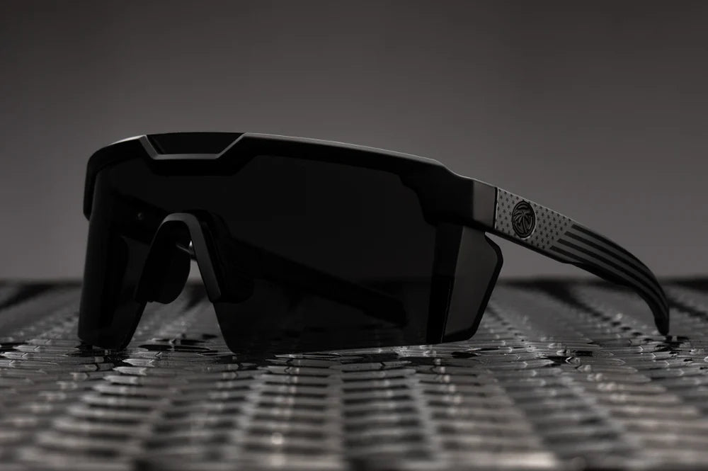 Future Tech | SOCOM Black Frame - Black Lens Front View