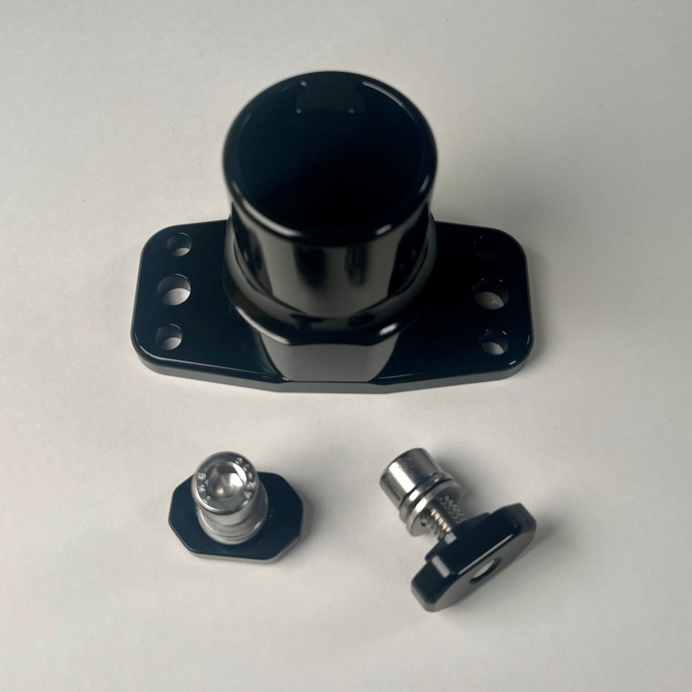 Starlink Sprinter Van Roof Rail Mount – T Slot Nuts Front View