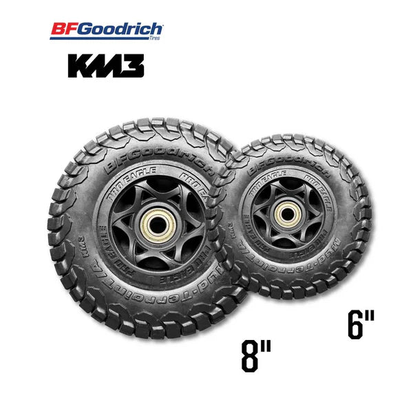 PRO EAGLE BFGoodrich KM3 Tire Set 6″ & 8″ SKU: BFG68SET