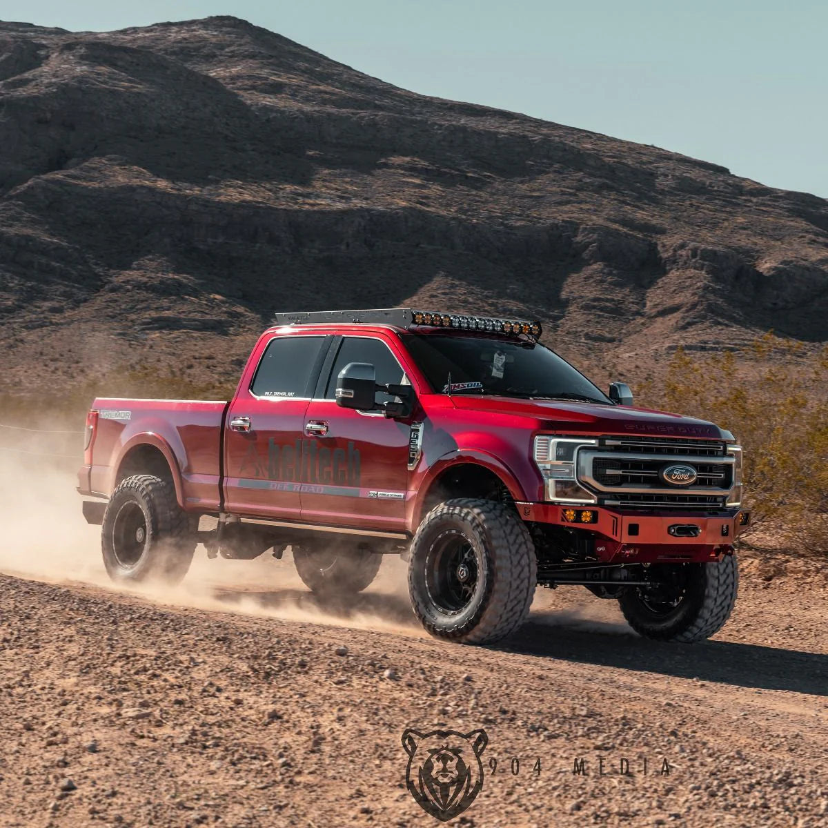 2017-2022 FORD SUPERDUTY F250/F350 OCTANE SERIES FRONT WINCH BUMPER Front View