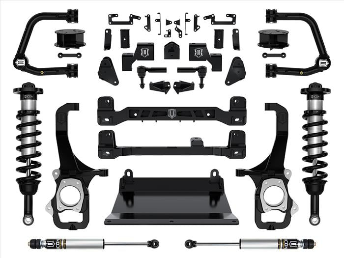 22-23 TOYOTA TUNDRA 6" STAGE 3 SUSPENSION SYSTEM BILLET/TUBULAR UCA