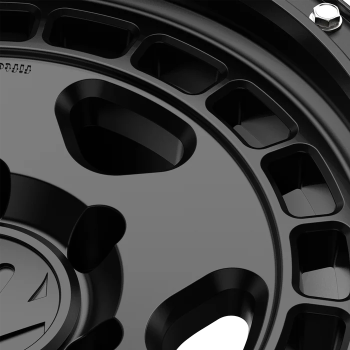 Fifteen52 Turbomac HD Wheels Front View Black