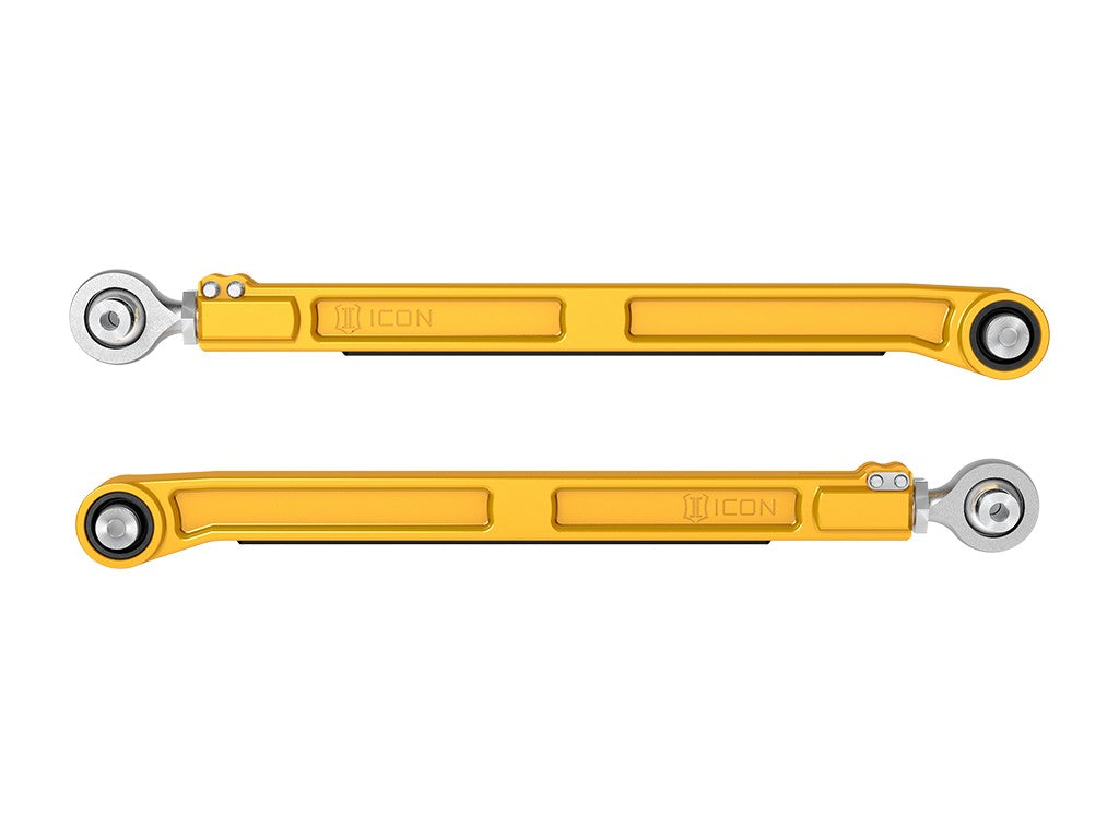 Billet Aluminum Upper and Lower Rear Link Kit - Anodized Gold