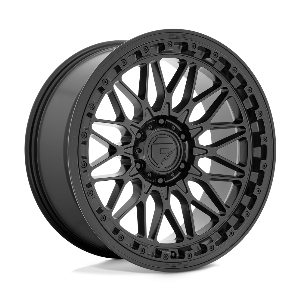 Fuel Wheels | TRIGGER Front View Black
