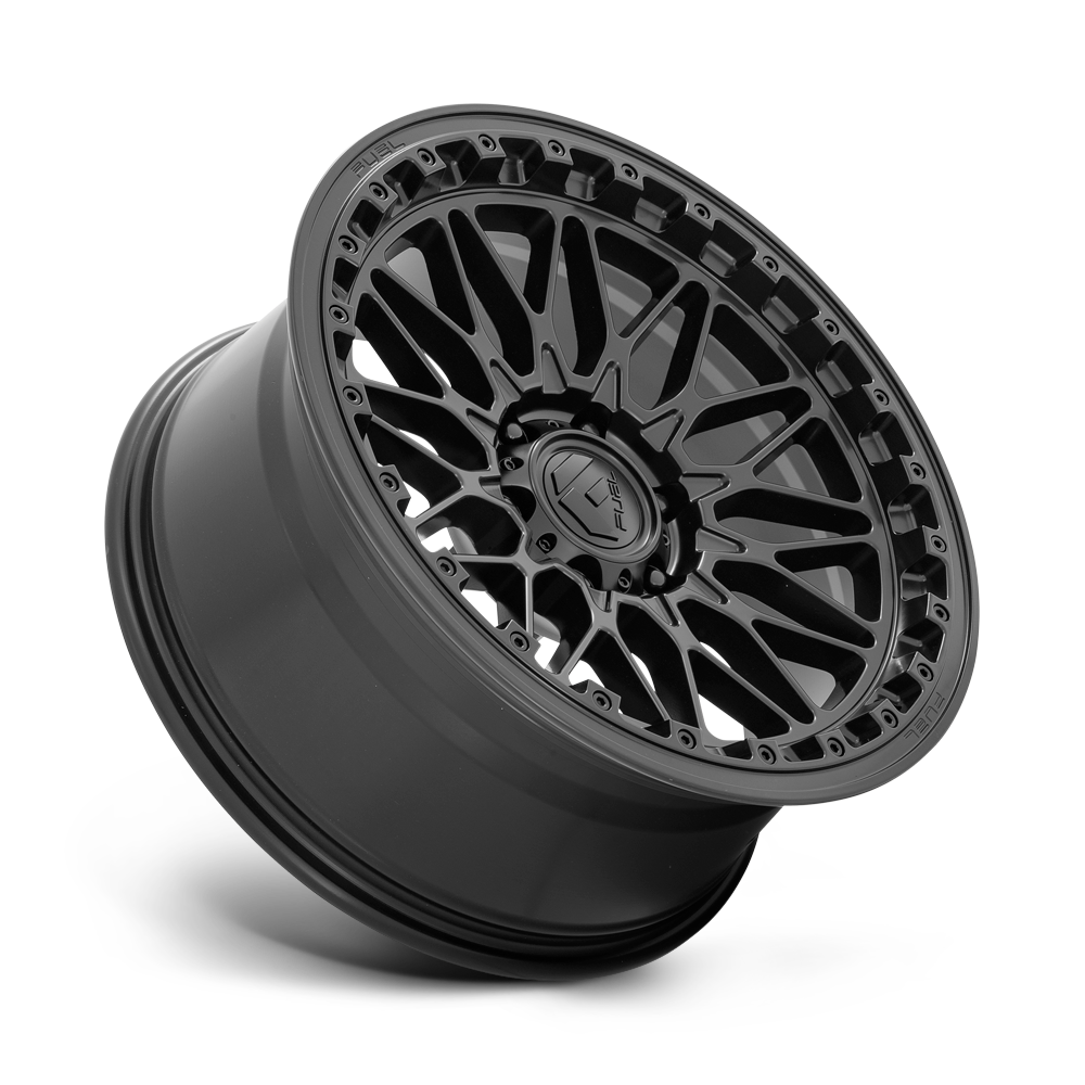 Fuel Wheels | TRIGGER Front View Black