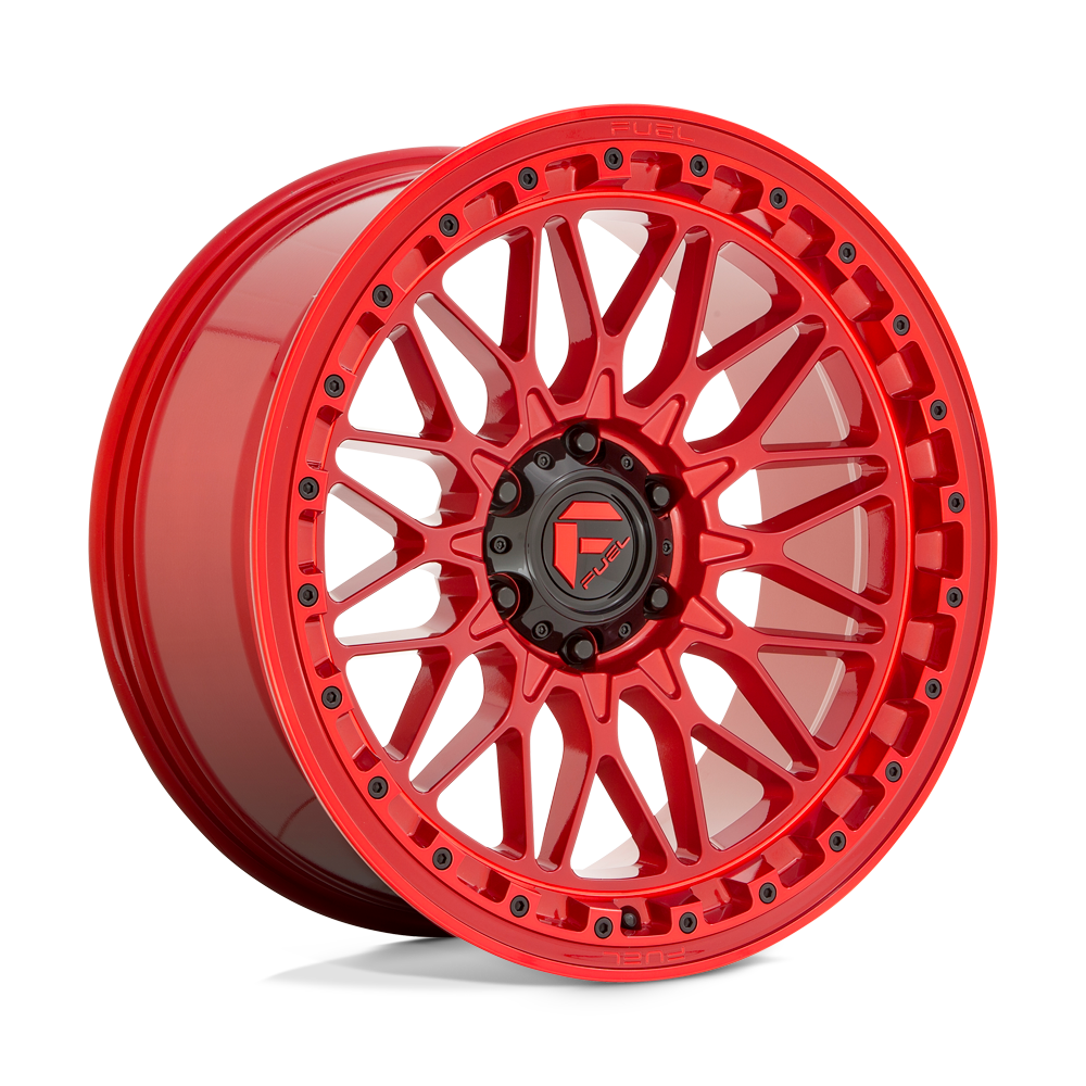 Fuel Wheels | TRIGGER Front View Red