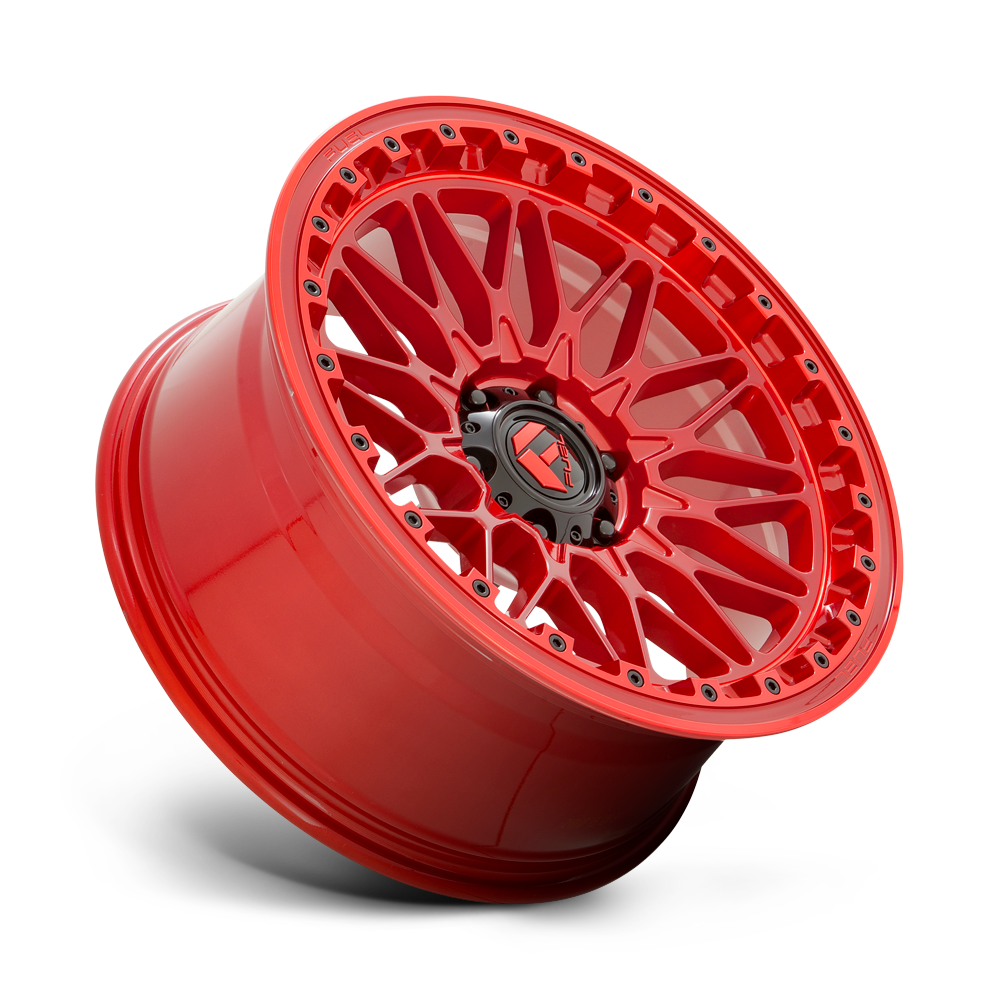 Fuel Wheels | TRIGGER Front View Red