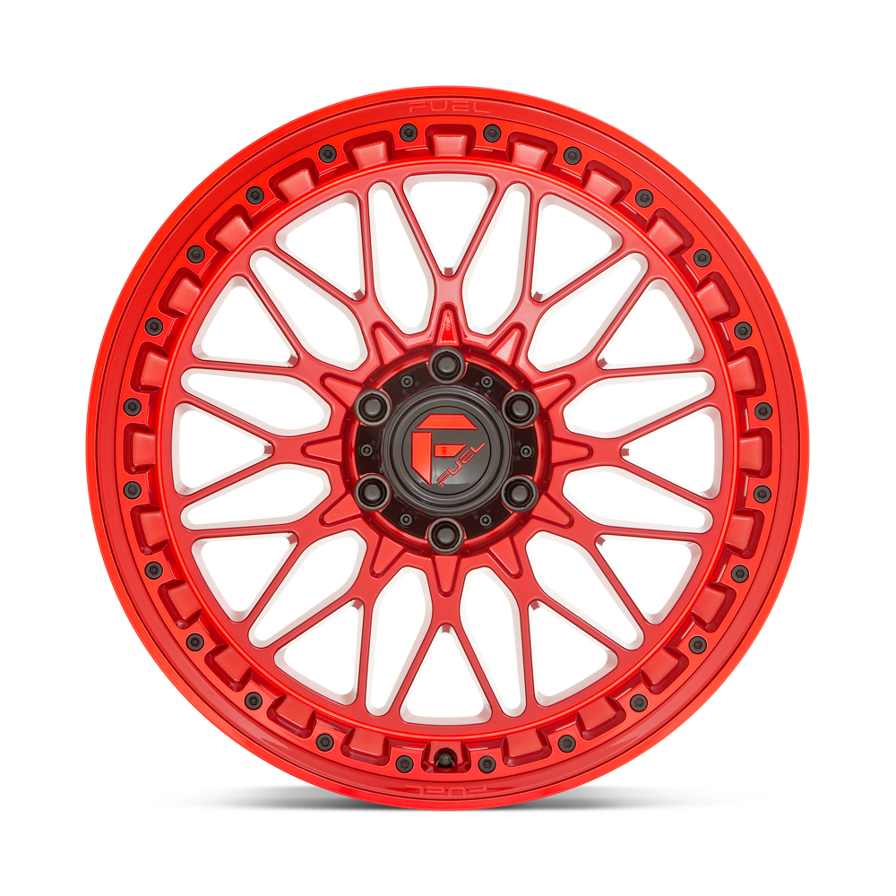 Fuel Wheels | TRIGGER Front View Red