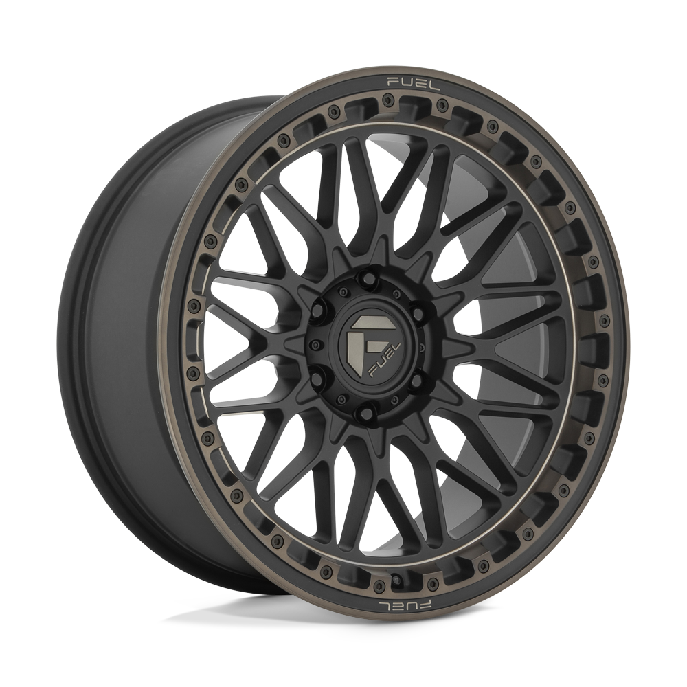 Fuel Wheels | TRIGGER Front View Black