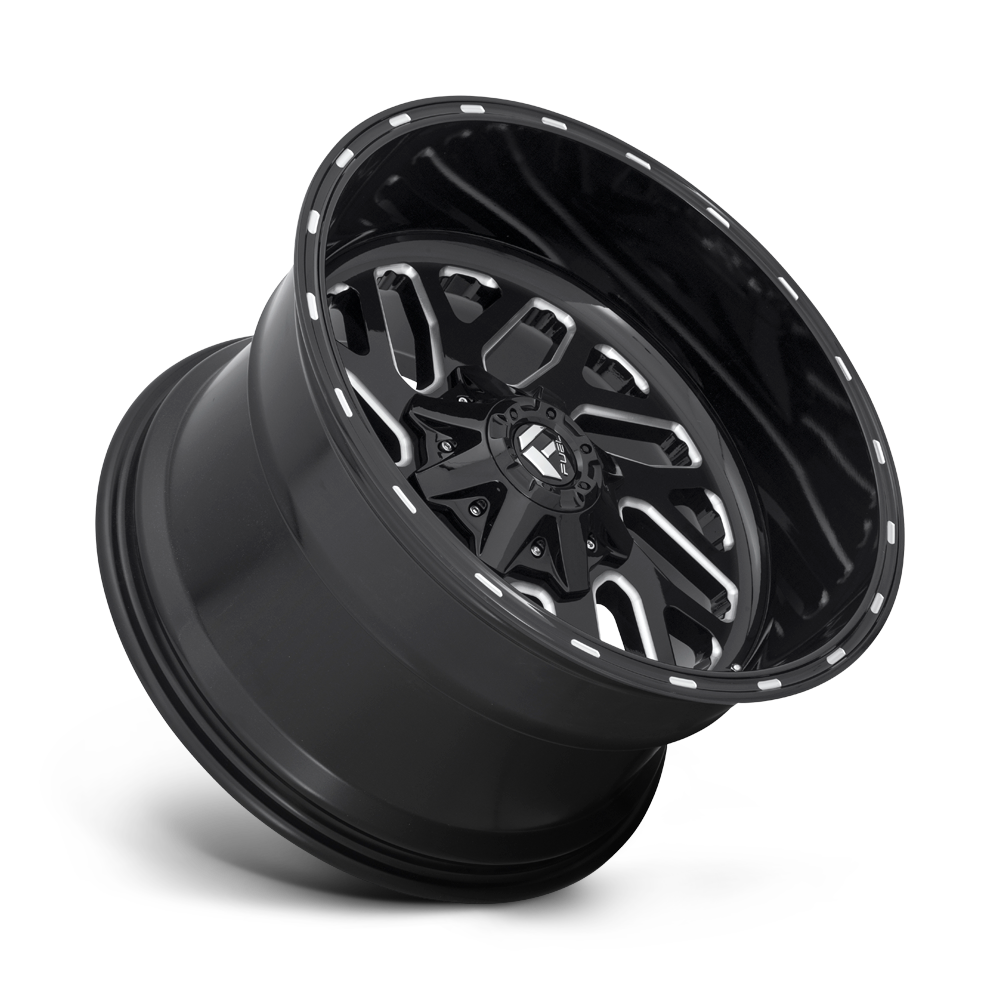 Fuel Wheels | TRITON Front View Black