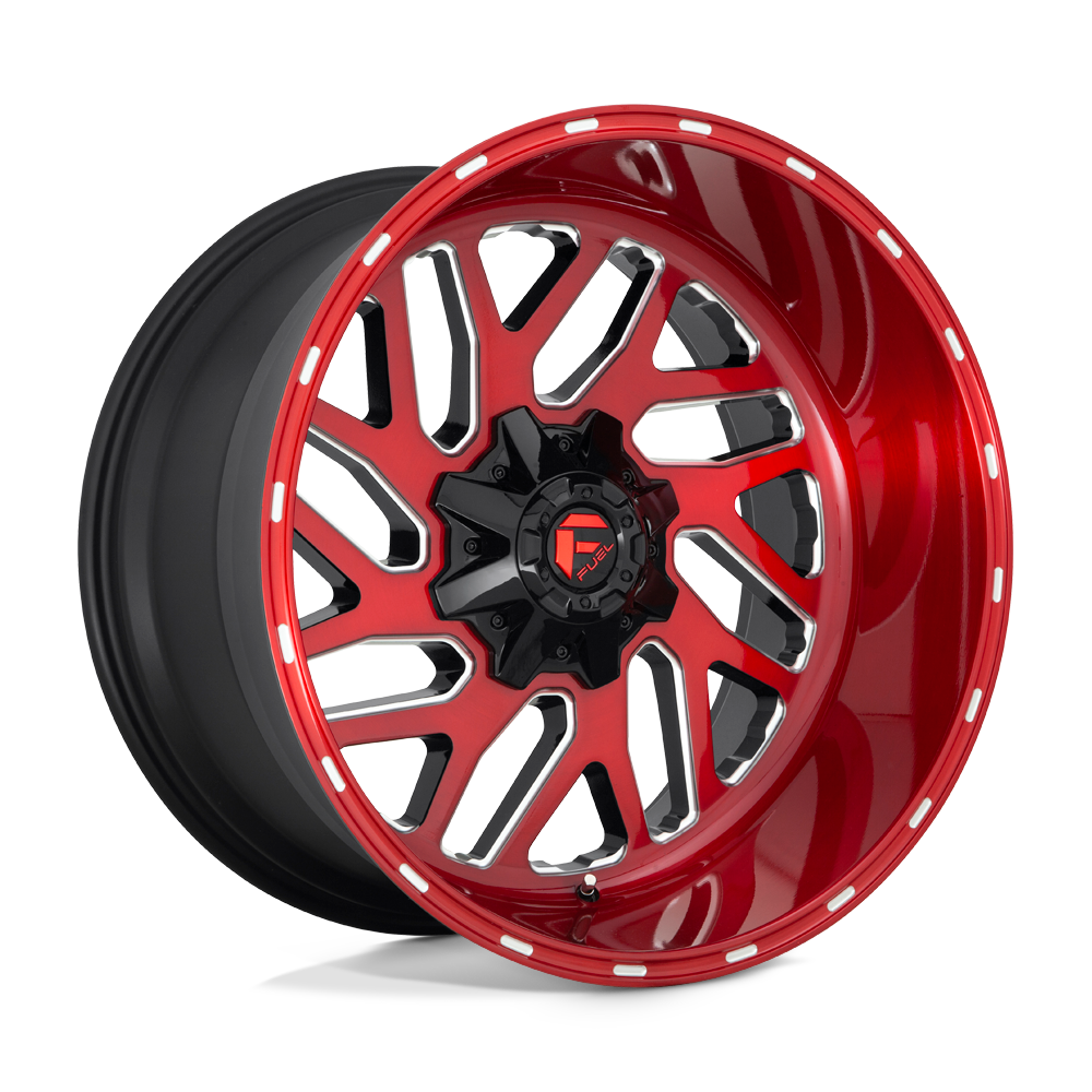 Fuel Wheels | TRITON Front View Red