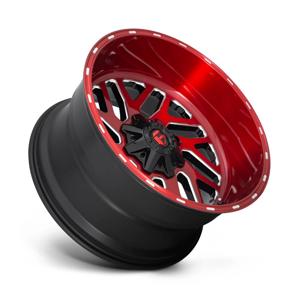 Fuel Wheels | TRITON Front View Red