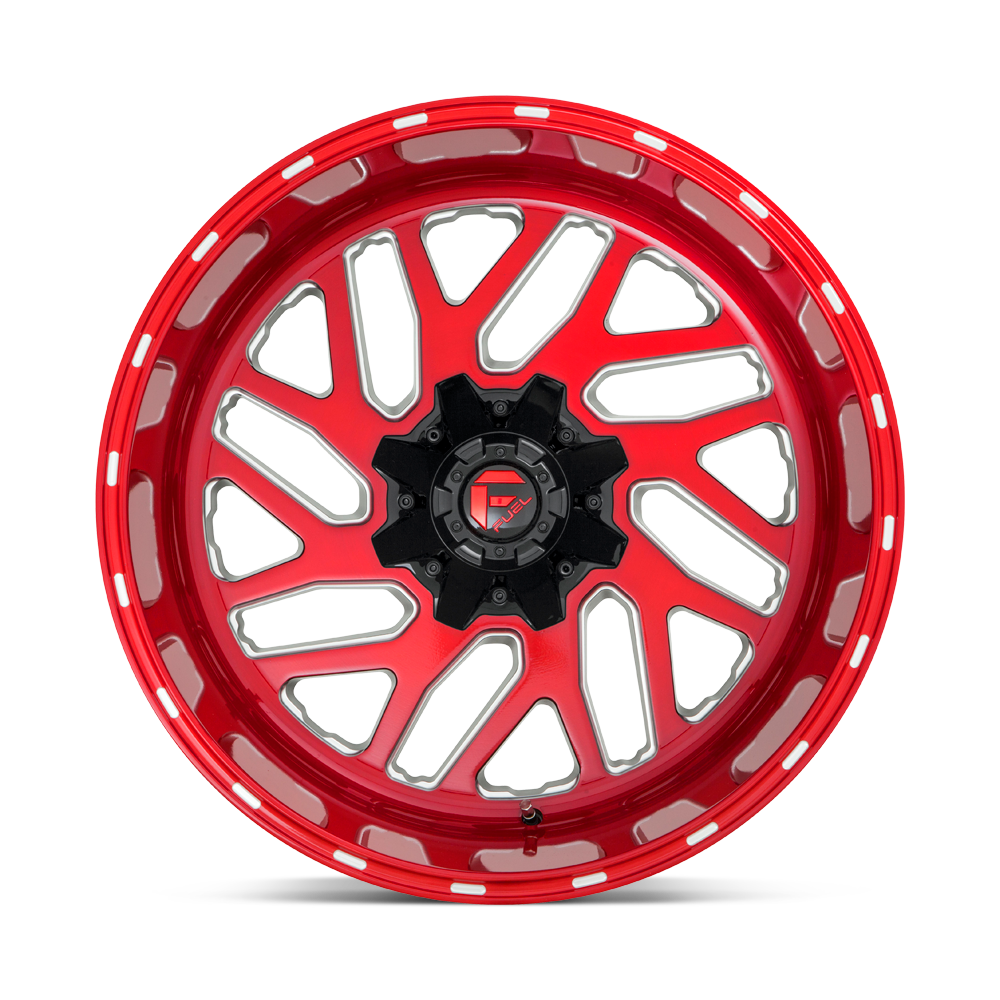 Fuel Wheels | TRITON Front View Red