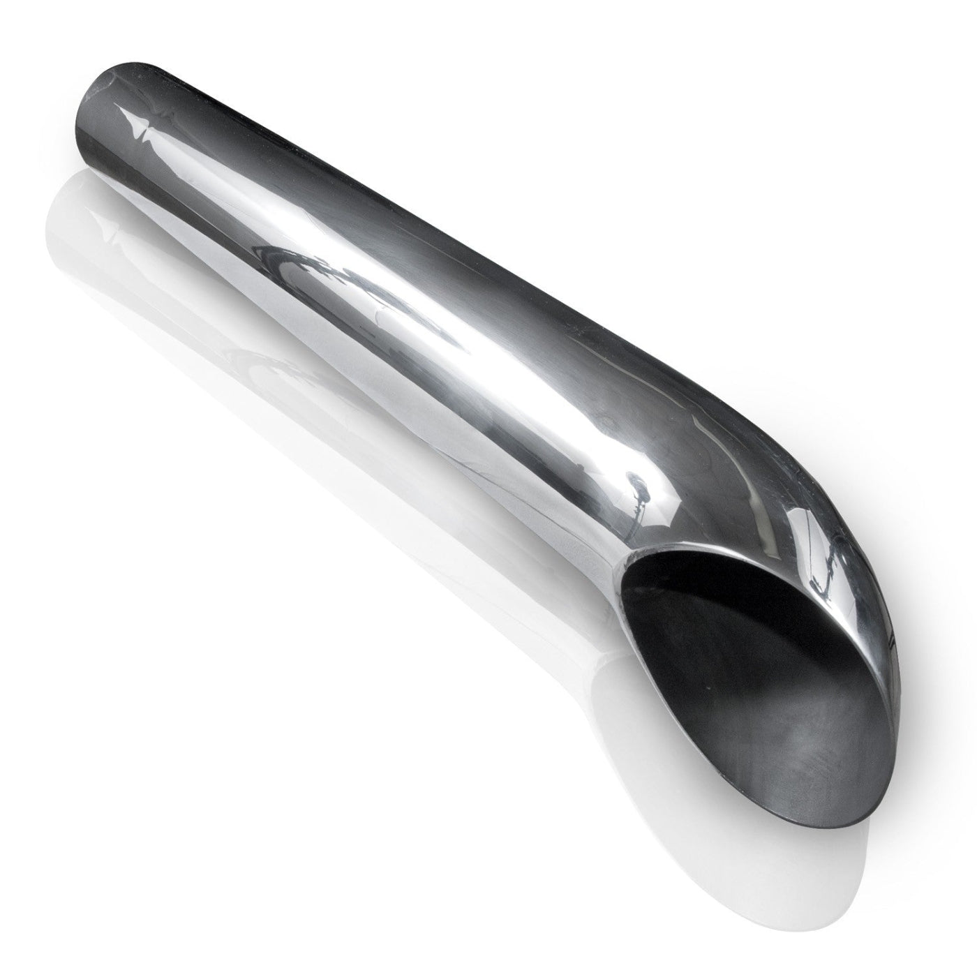 Turn Down Style Muffler Stainless Steel Front View