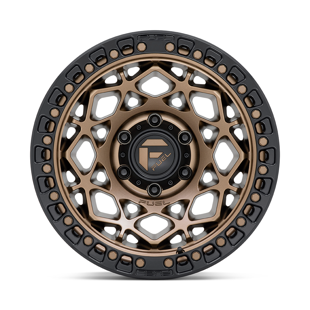 Fuel Wheels | UNIT Front View Bronze