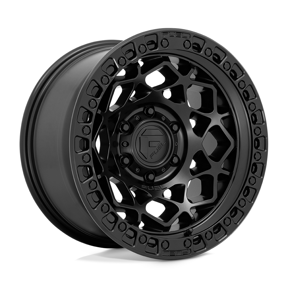 Fuel Wheels | UNIT Front View Black