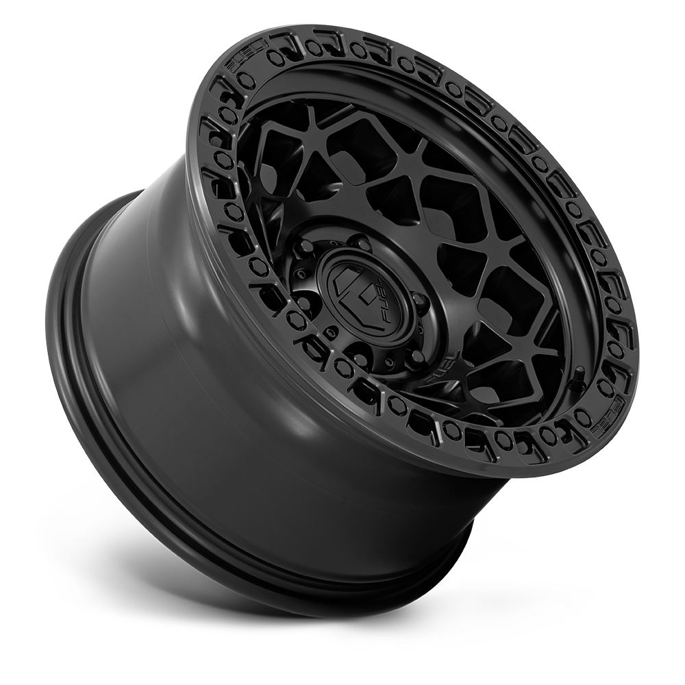Fuel Wheels | UNIT Front View Black