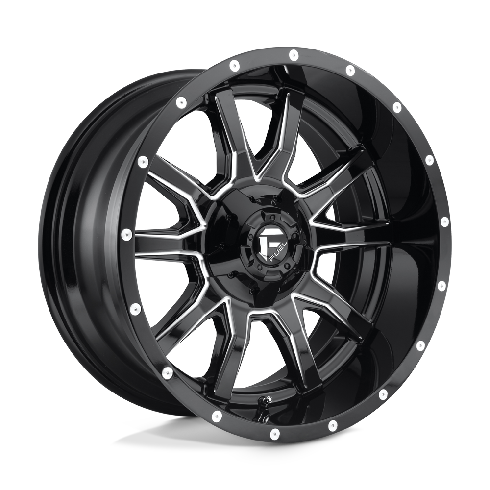 Fuel Wheels | VANDAL Front View Black