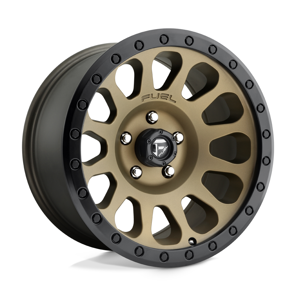 Fuel Wheels | VECTOR Front View Bronze