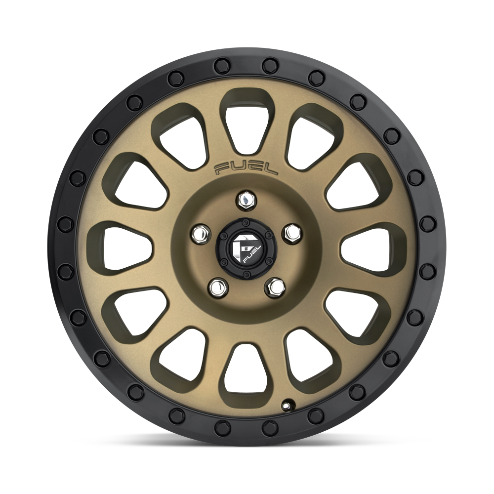 Fuel Wheels | VECTOR Front View Bronze