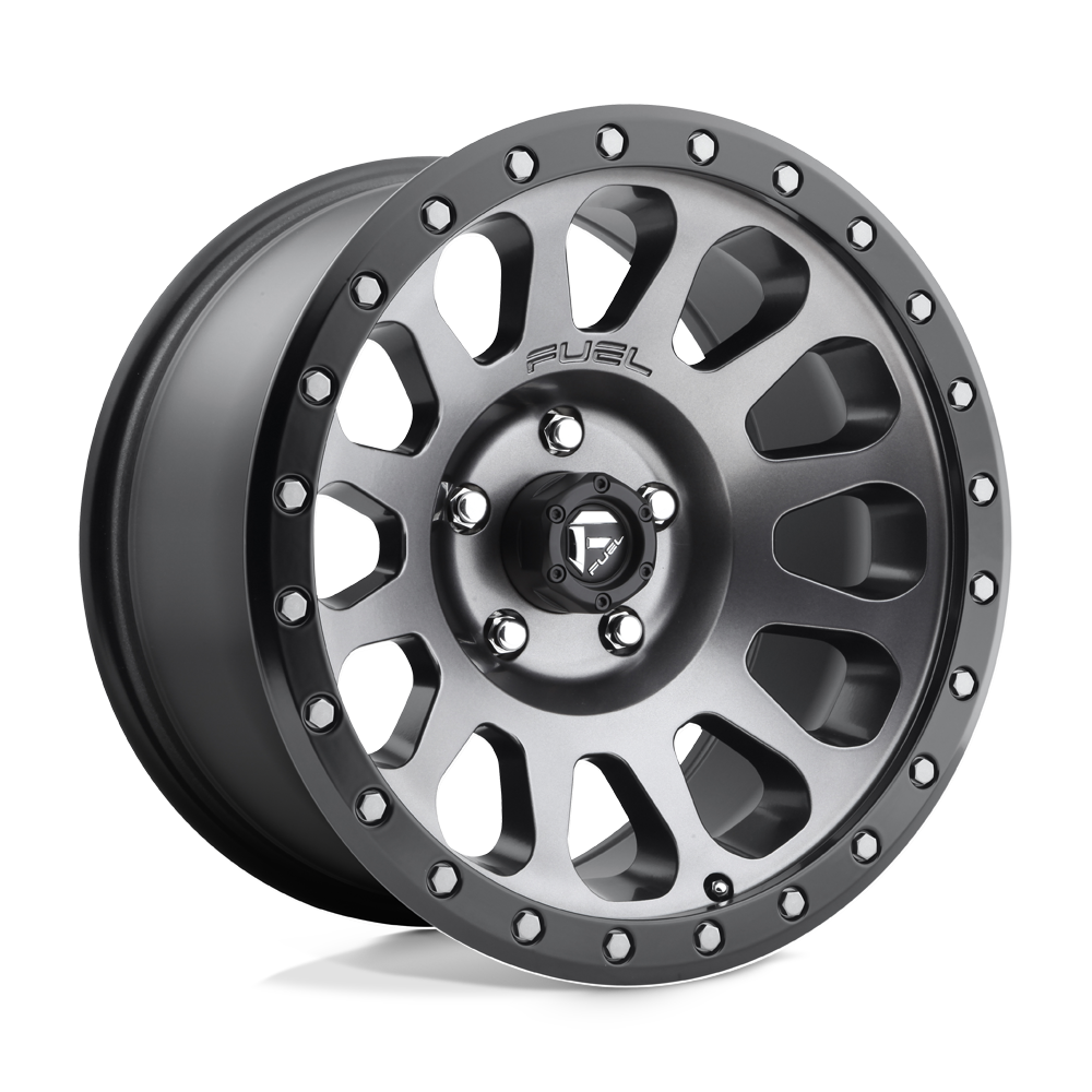 Fuel Wheels | VECTOR Front View Silver