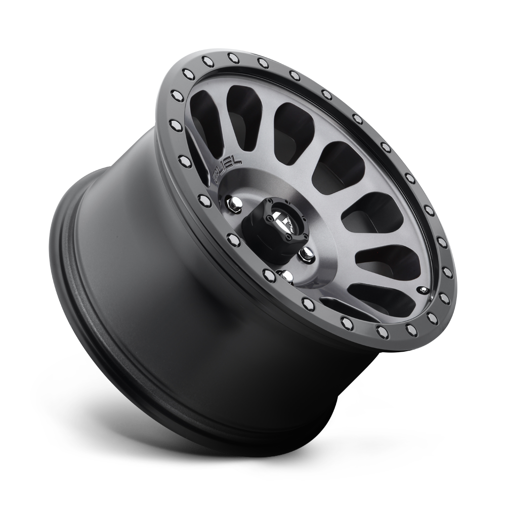 Fuel Wheels | VECTOR Front View Silver