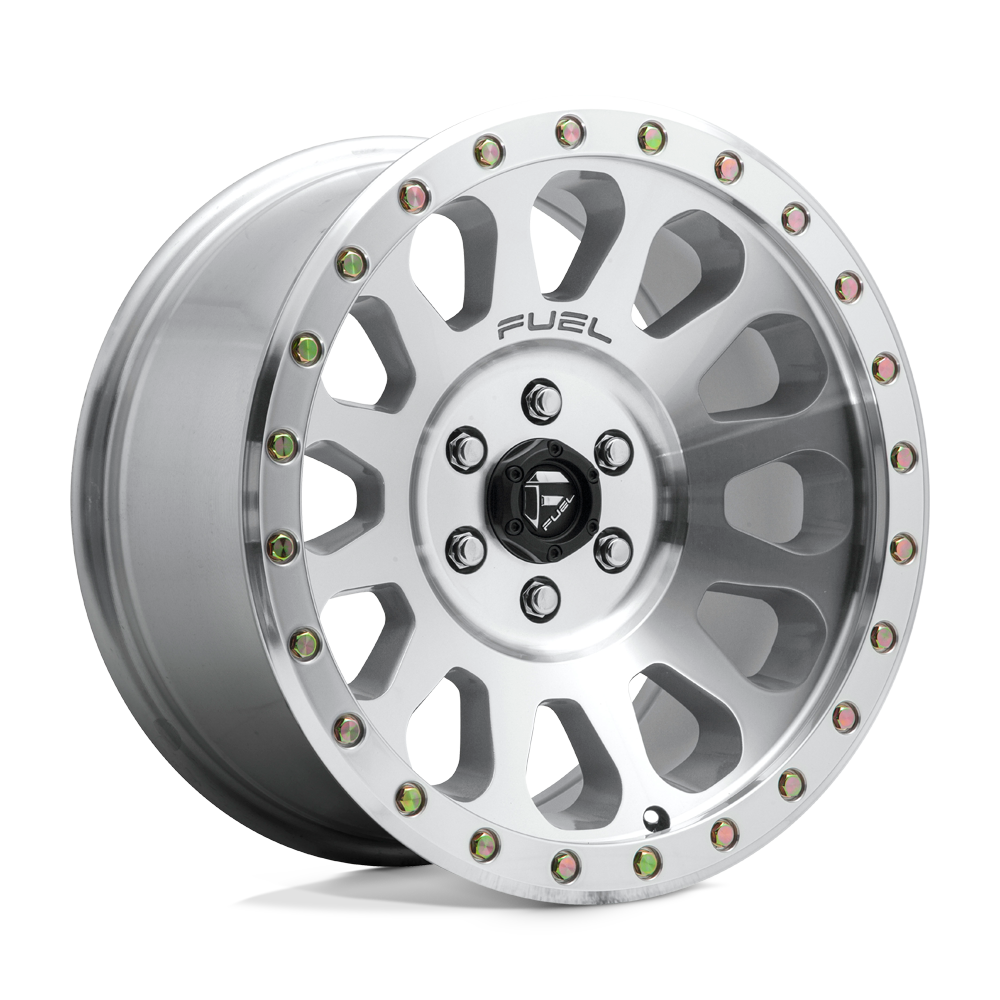 Fuel Wheels | VECTOR Front View Silver