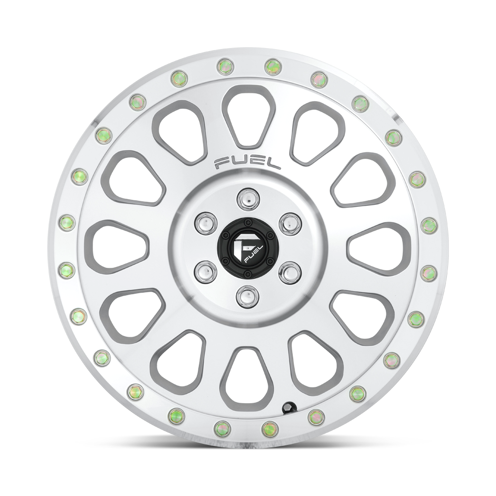 Fuel Wheels | VECTOR Front View Silver