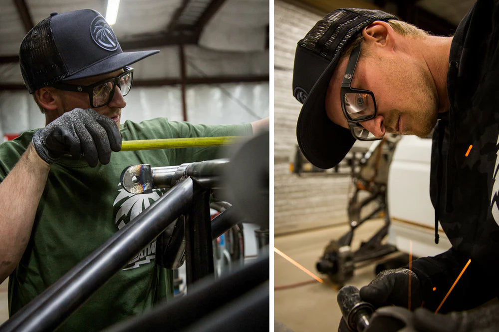 Vise | Black Frame - Z87 Clear Lenses