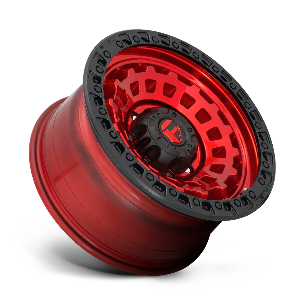Fuel Wheels | ZEPHYR Front View Red