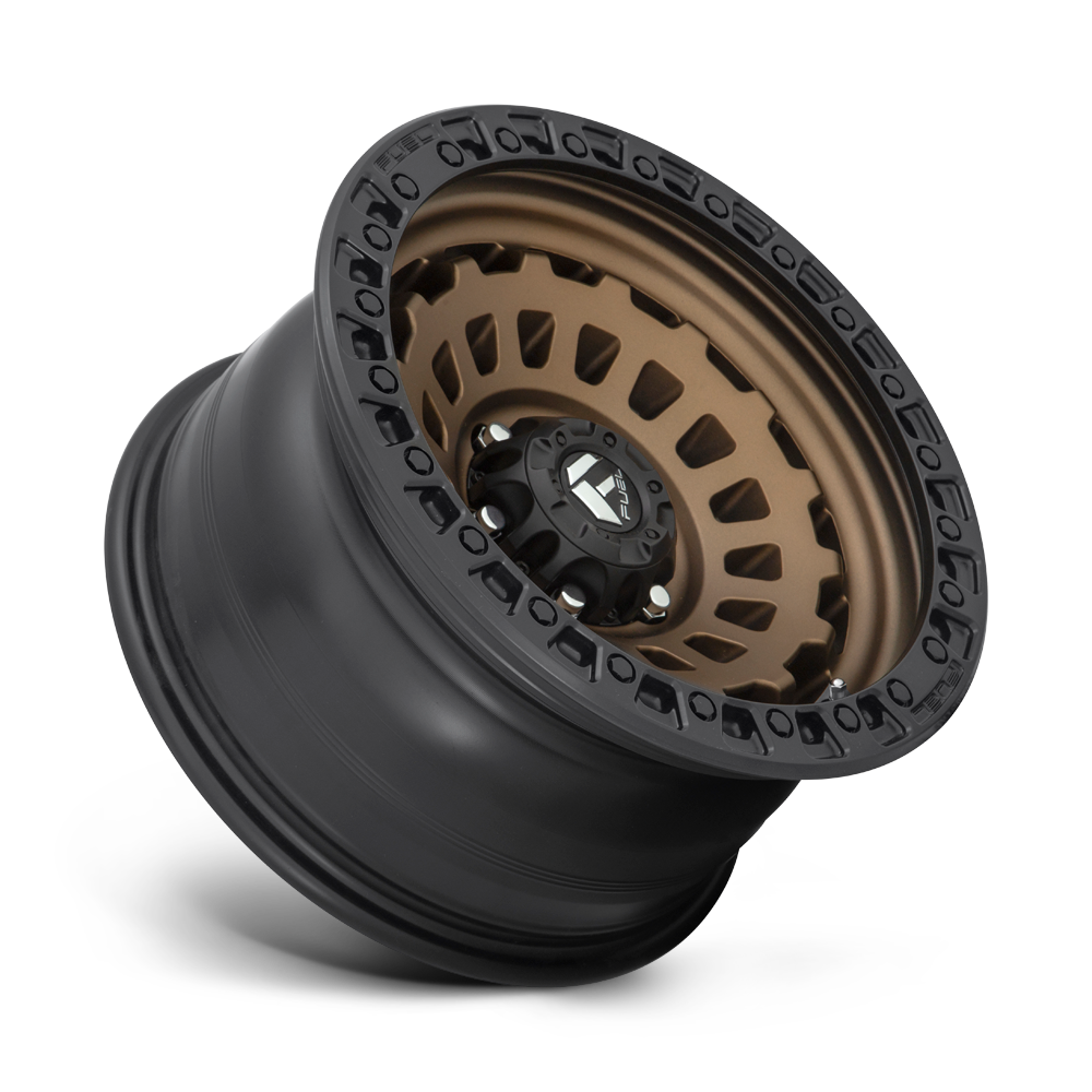 Fuel Wheels | ZEPHYR Front View Bronze