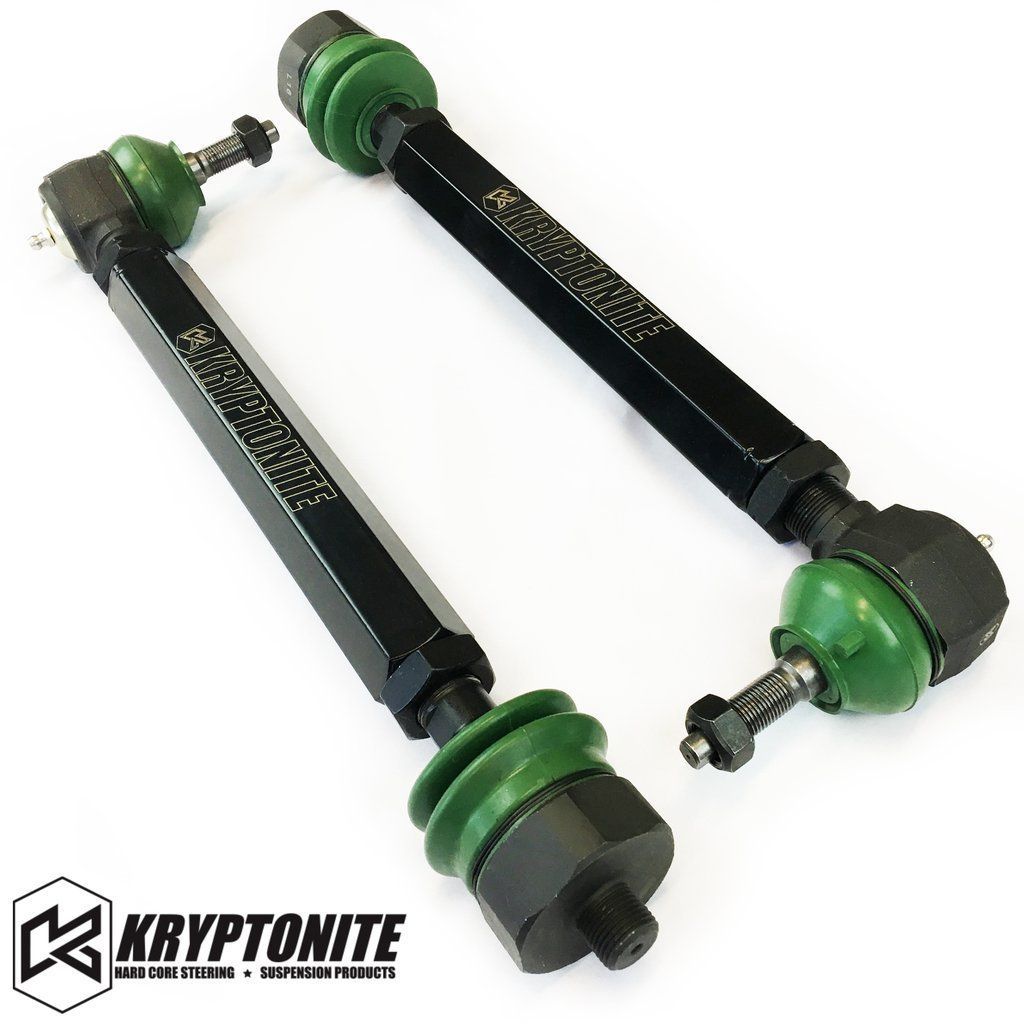 '01-10 Chevy/GMC 2500/3500HD Death Grip Tie Rod Kit Suspension Kryptonite display