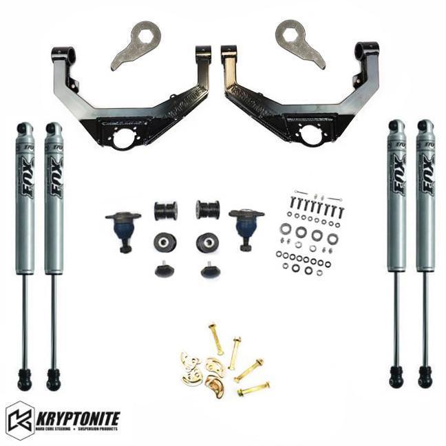 '01-10 Chevy/GMC 2500/3500HD Stage 3 Leveling Kit-Fox Shocks Suspension Kryptonite parts