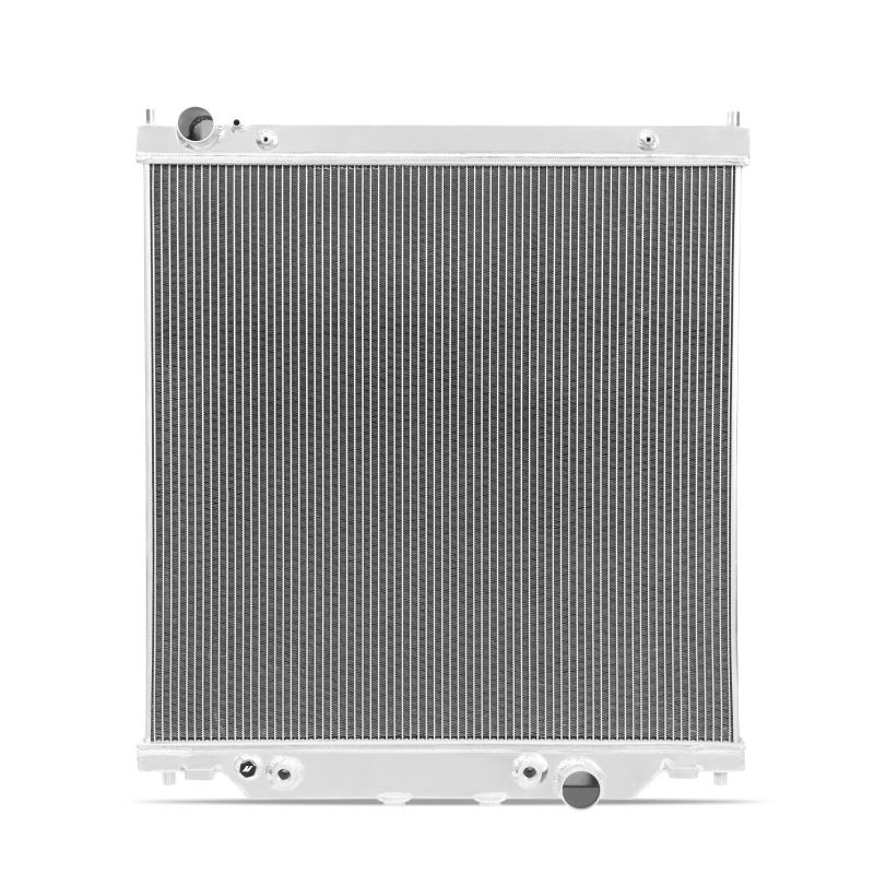 03-07 Ford 6.0L Powerstroke Aluminum Radiator Radiator Mishimoto (back view)