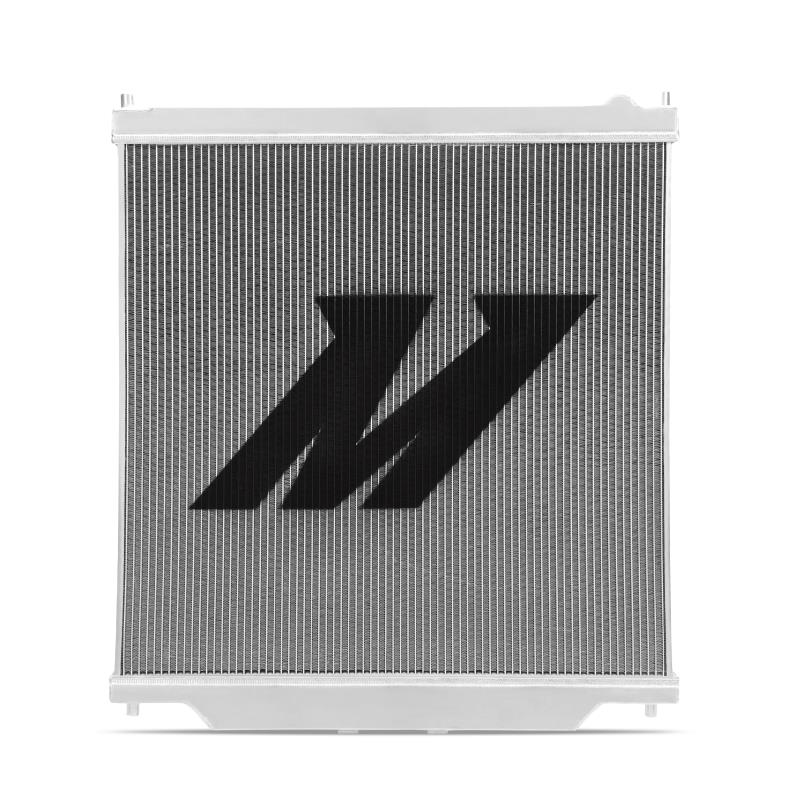 03-07 Ford 6.0L Powerstroke Aluminum Radiator Radiator Mishimoto (front view)