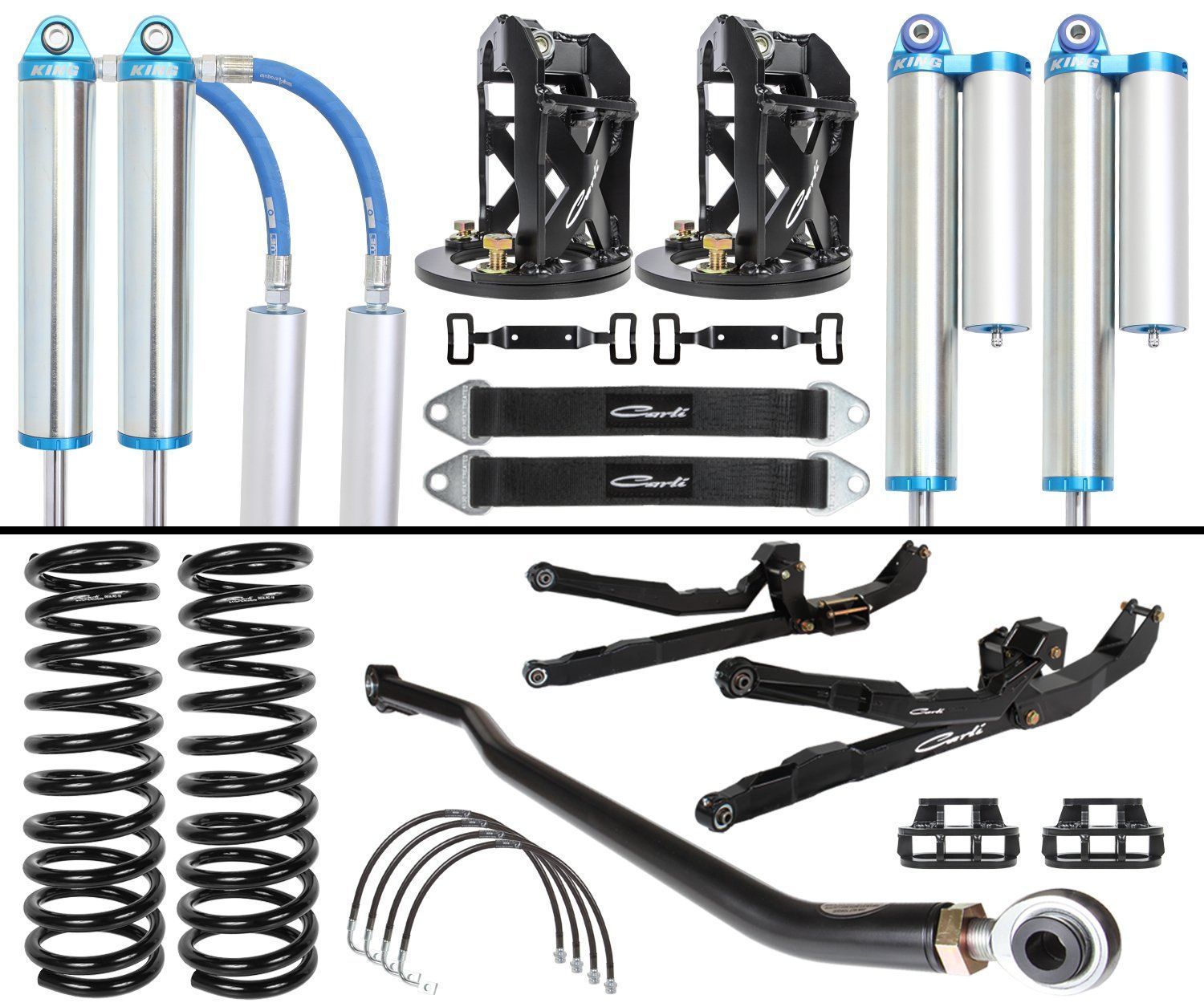 '03-09 Dodge Ram 2500/3500 2.5 Performance Long Arm System-3" Lift Suspension Carli Suspension parts