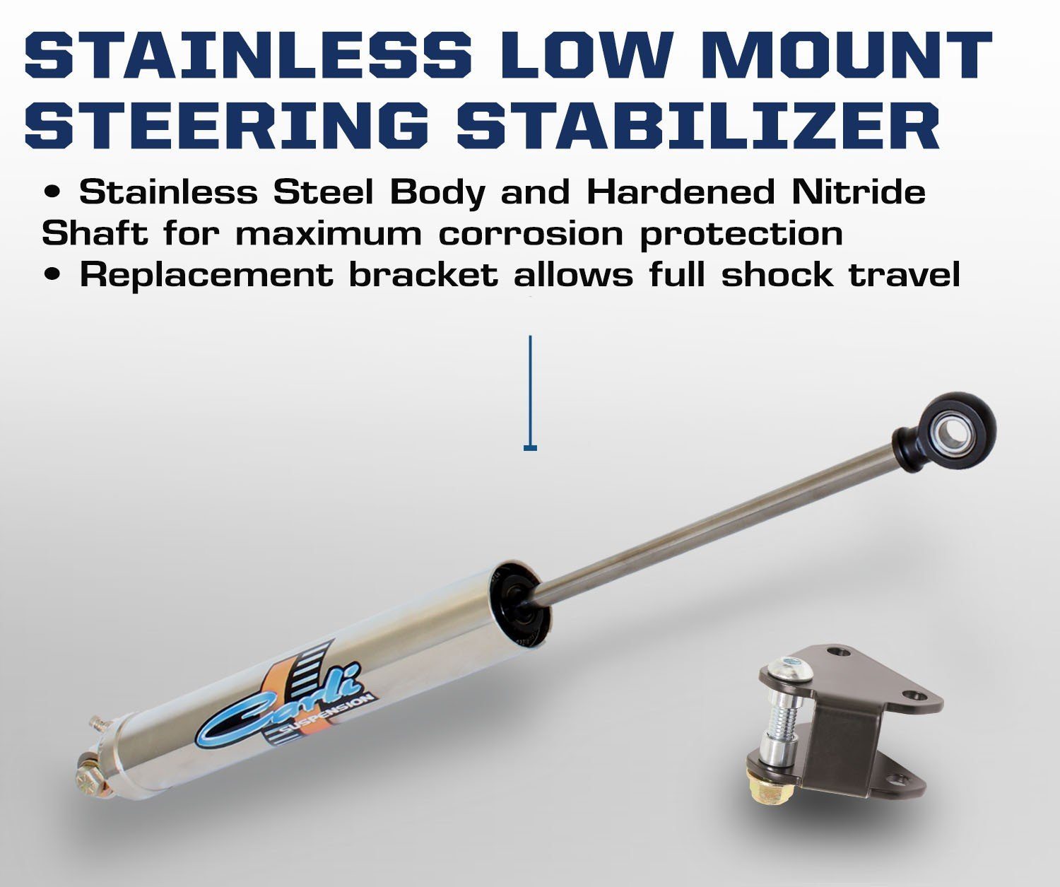 '03-12 Dodge Ram 2500/3500 Low Mount Steering Stabilizer Benefits 