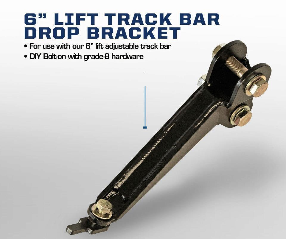 '03-12 Ram 2500/3500 Trackbar Drop Bracket-6" Lift Benefits 