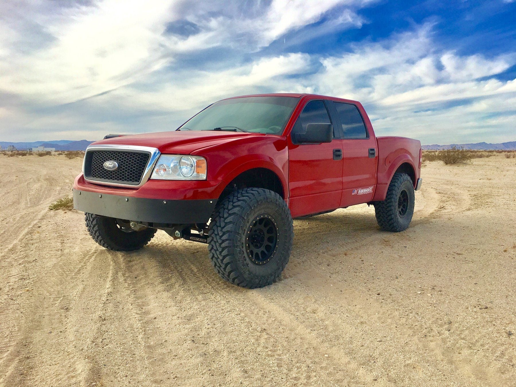 '04-08 Ford F150 Fenders Fiberglass Fiberwerx display