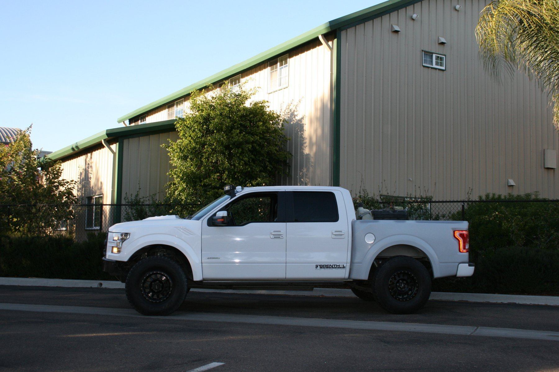 '04-14 Ford F150 Raptor OEM Style Conversion Bedsides Fiberglass Fiberwerx (side view)