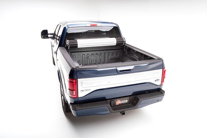 '04-20 Ford F150 BAKFlip X2 Revolver Tonneau Bed Cover Bed Cover BAK Flip display on Vehicle 